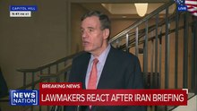 Senator Mark Warner says "there was no imminent threat to the United States by the Iranians.