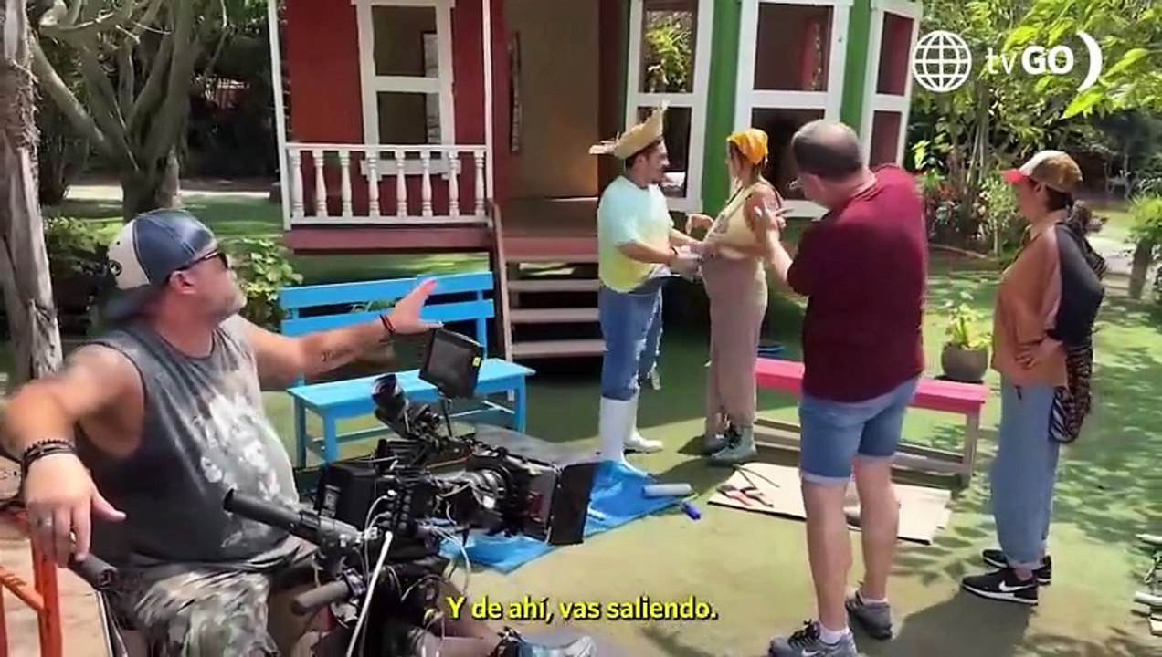 Mira cómo se grabó la divertida promo de Alessia y Jimmy