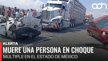 🚨¡Última Hora! Una persona pierde la vida en choque múltiple de la autopista Lerma-Valle de Bravo