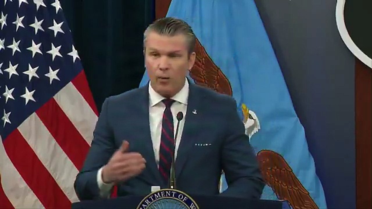 Pesan Menteri Perang AS kepada militer AS yang dilansir pada Senin (2/4/2026).