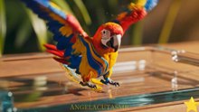 Angela Cut ASMR-Luxury Paint Tube Magic Animals 🦁🐶🦚 _ ASMR Paint Tube Transformations (Lion, Horse, Elephant & More)