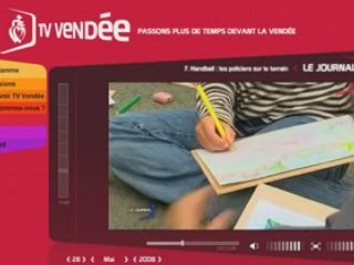 TV Vendée - jeunes peintres 2008