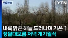 [날씨] 정월 대보름, 일교차 큰 초봄...서쪽 붉은 달 감상 가능할 듯 / YTN