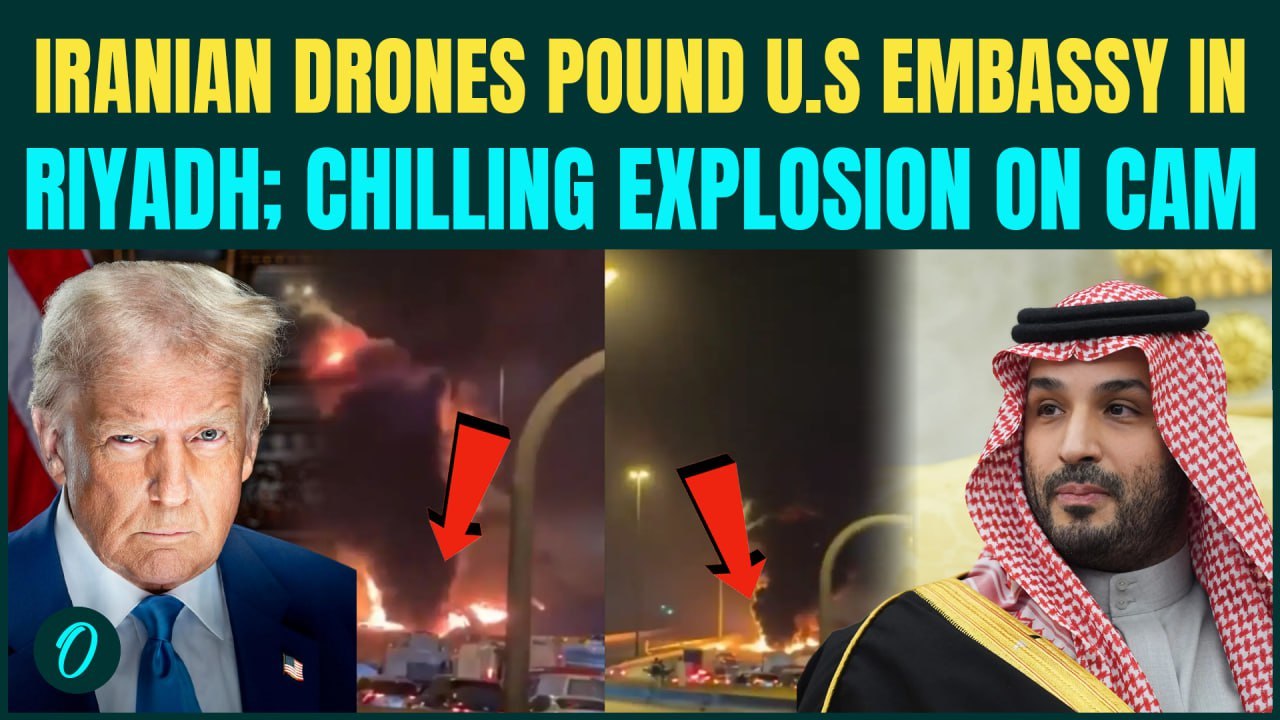 Iran BOMBS US Embassy in Riyadh With Shahed Drones| Saudi to JOIN U.S-Israel in BIG WAR? MBS FURIOUS