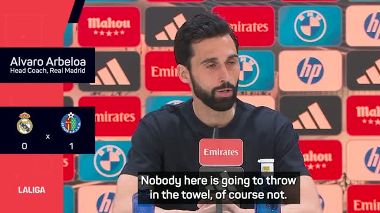 Real Madrid 'not throwing in the towel' in LaLiga title race - Arbeloa