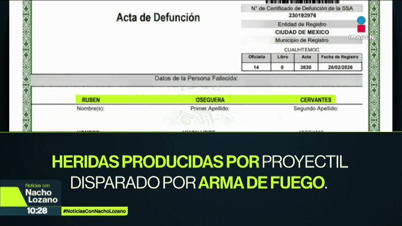 Nemesio Oseguera Cervantes, el Mencho, murió a las 10:30 am en Tapalpa, Jalisco