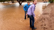 Orroroo kids trade dust for dams after record rain