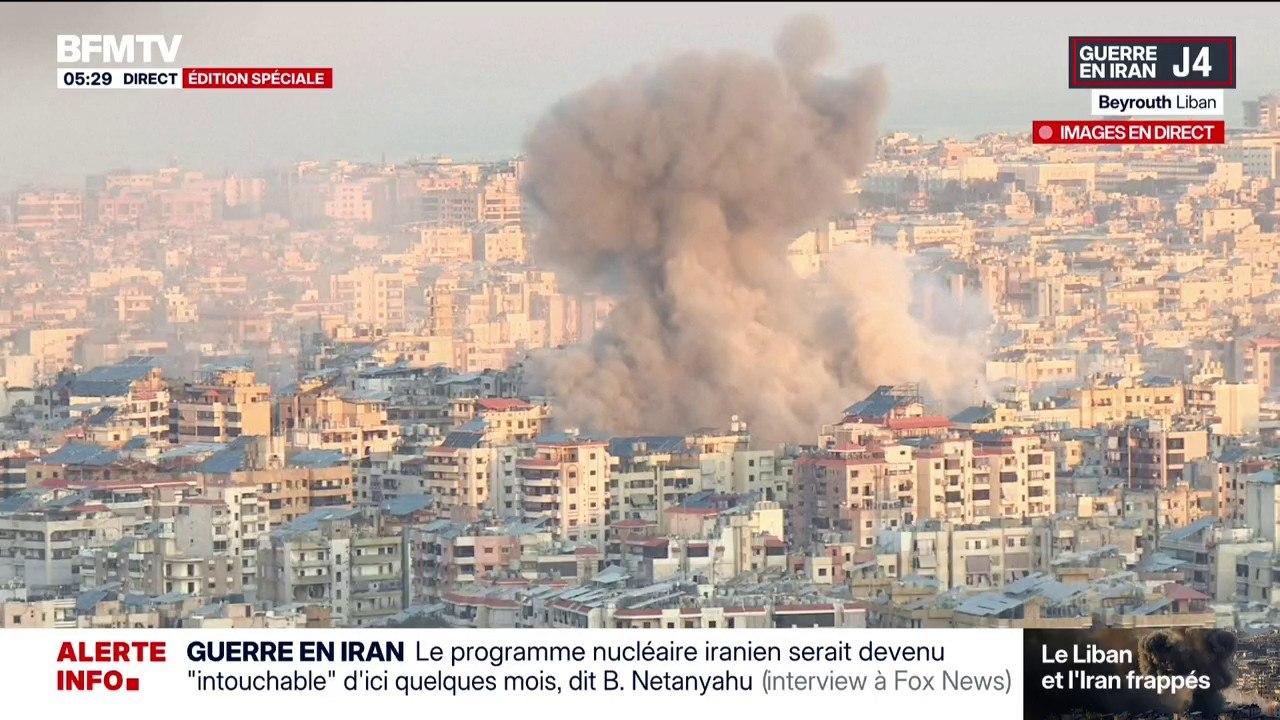 Guerre au Moyen-Orient: de nouvelles explosions entendues à Beyrouth (Liban)