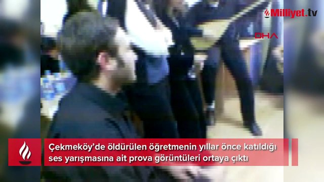 Öğrencisi tarafından öldürülen Fatma Nur Çelik'in prova görüntüleri ortaya çıktı: Dile kolay 20 senelik bir kayıt
