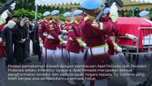 Prabowo Jadi Inspektur Upacara, Pimpin Prosesi Pemakaman Almarhum Try Sutrisno dengan Khidmat