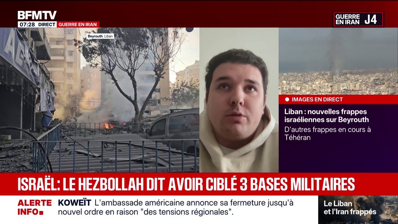 "La vie est à l'arrêt": le témoignage de Ryan, étudiant franco libanais vivant près de Beyrouth (Liban)