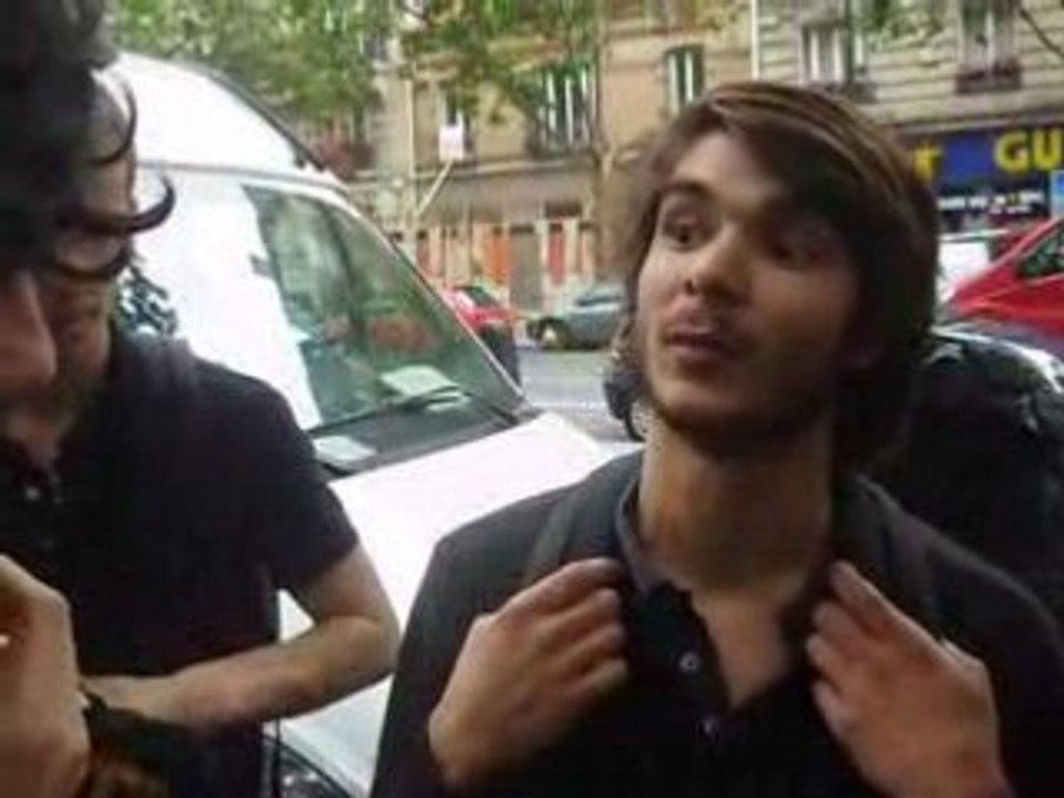 Paul, arrêté ce matin devant le Lycée Paul Bert