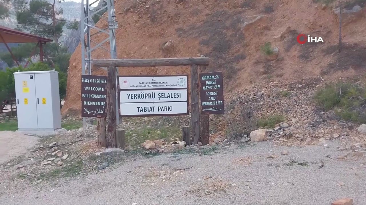 Mersin'in kendine hayran bırakan doğal güzelliği: Yerköprü Şelalesi