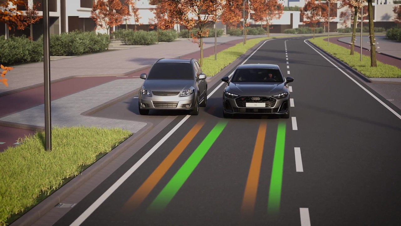 Audi E3 electronics architecture – Safety and driving dynamics – Animation