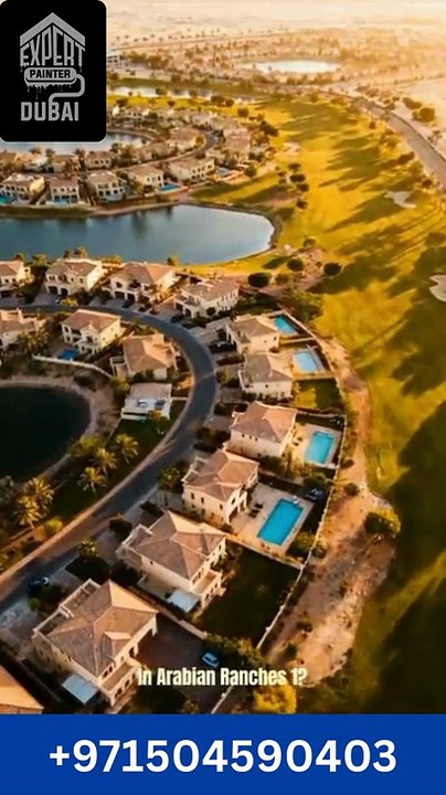 Painting Services in Arabian Ranches 1 | +971504590403