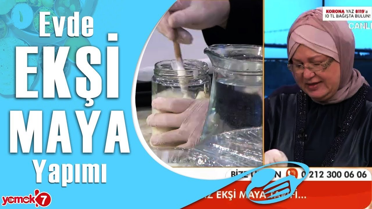 Emine Beder’den Ekşi Maya Tarifi | Evde Ekşi Maya Nasıl Yapılır?