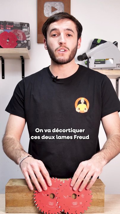 👉 Coupe nette et précision professionnelle avec les lames FREUD !