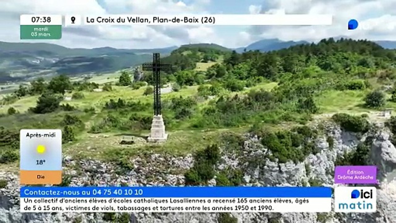 03/03/2026 - ici matin par ici Drôme Ardèche en vidéo