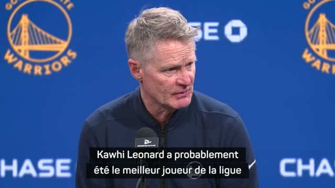 Warriors - Kerr impressionné par le niveau des Clippers et de Kawhi Leonard