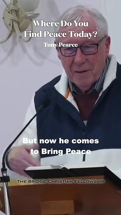 Where do you find peace today?