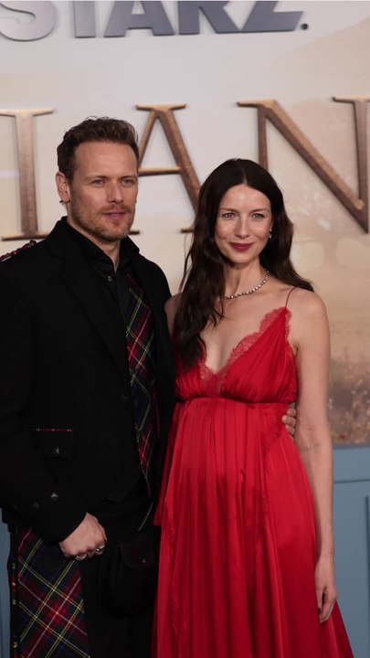 Sam Heughan et Caitríona Balfe pour Outlander
