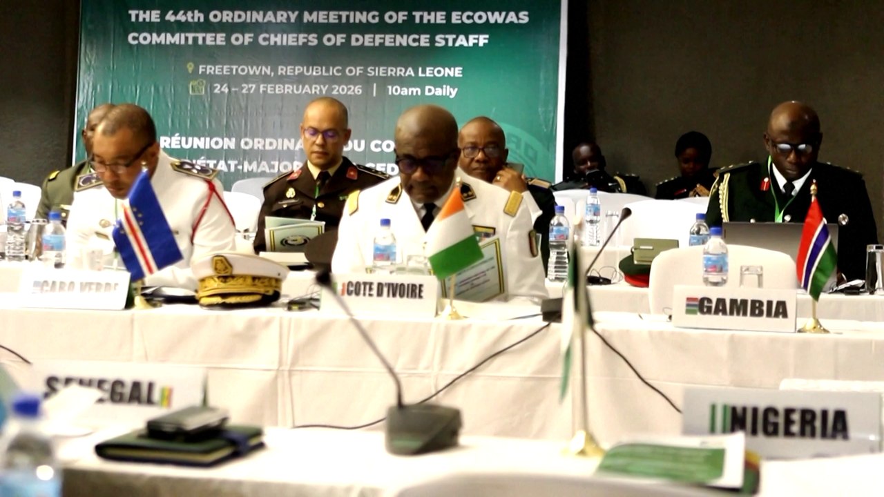 ECOWAS defense chiefs agree to deploy standby force to tackle insecurity