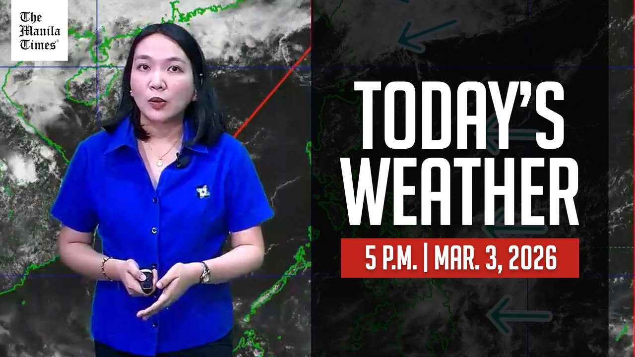 Today's Weather, 5 P.M. | Mar. 3, 2026