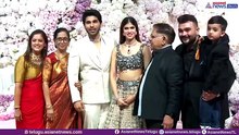 Ramcharan Attends Allu Sirish & Nayanika Pre-Wedding Reception | Asianet News Telugu