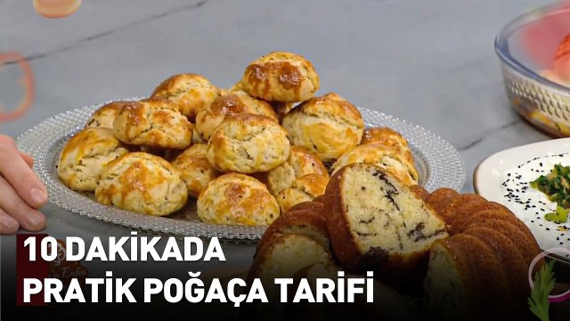 Çat Kapı Gelen Misafire Yapılacak Pratik Poğaça Tarifi | Nermin'in Enfes Mutfağı
