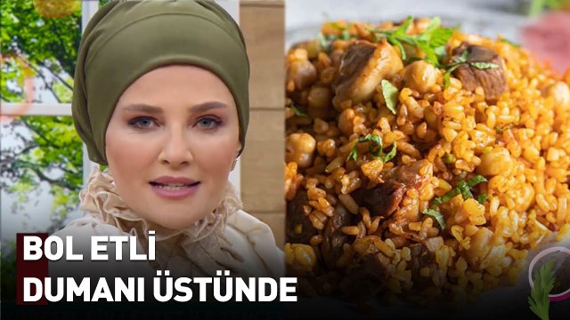 Misafir Sofralarına Yakışır Enfes Etli Firik Pilavı | Nermin'in Enfes Mutfağı