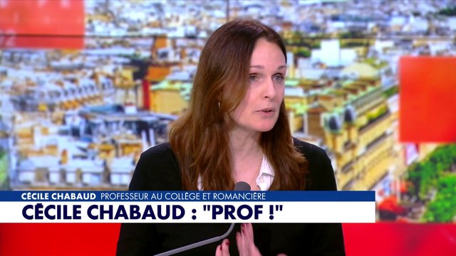 Cécile Chabaud, professeure et romancière : «C'est dommage de faire rentrer la peur dans les écoles»