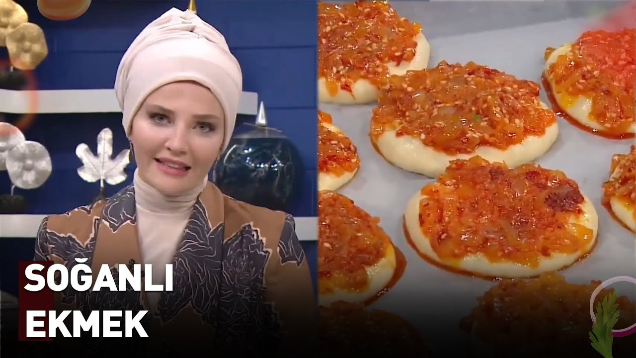 Kokusuyla Acıktıran Nefis Soğanlı Ekmek  | Nermin'in Enfes Mutfağı