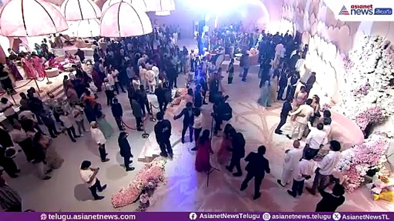 Allu Sirish & Nayanika Pre-Wedding Reception Highlights | Asianet News Telugu