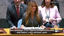 Melania Trump presiede il Consiglio di Sicurezza Onu, è la prima volta di una first lady: il dibattito sui bambini coinvolti nelle guerre