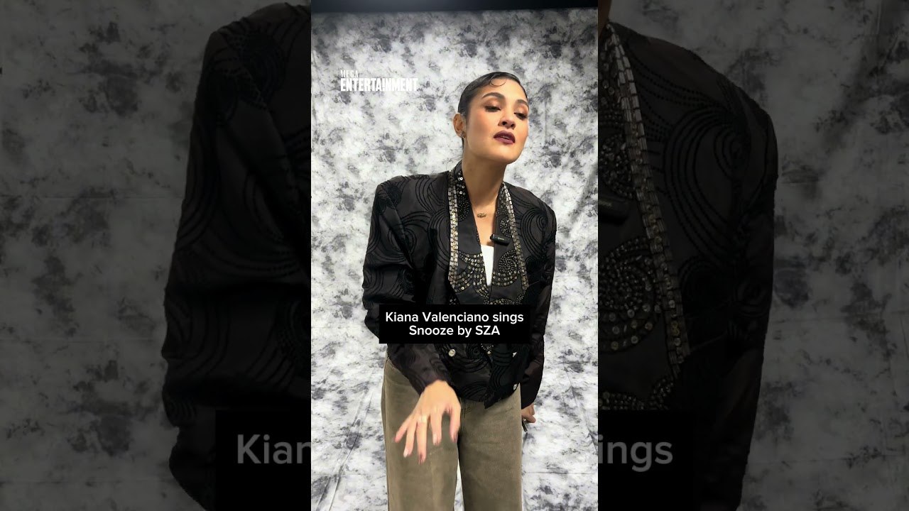 Kiana Valenciano sings SZA's Snooze! #sza #snooze