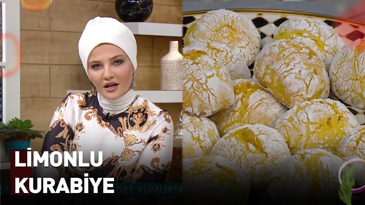 Sıcacık Çayın Yanına En Güzel Eşlikçi Limonlu Kurabiye  | Nermin'in Enfes Mutfağı