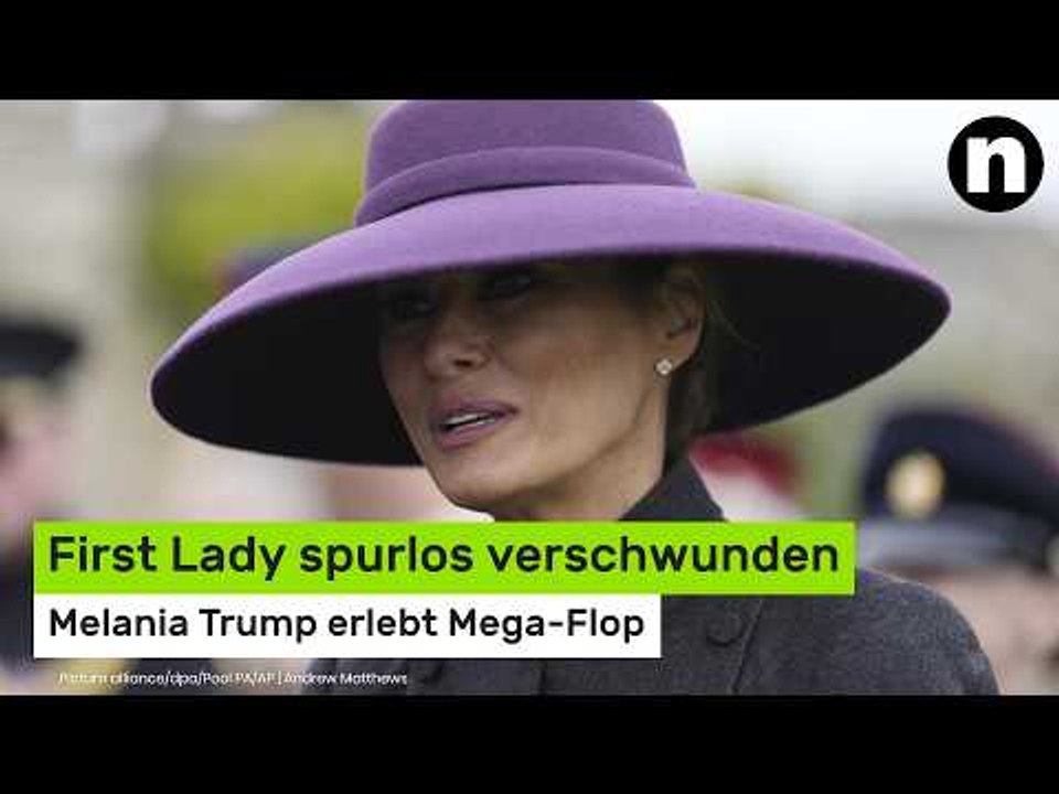 Melania Trump erlebt Mega-Flop: First Lady nach ernüchterndem Fazit spurlos verschwunden