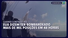 EUA afirmam ter atingido mais de mil alvos nos primeiros dias de guerra