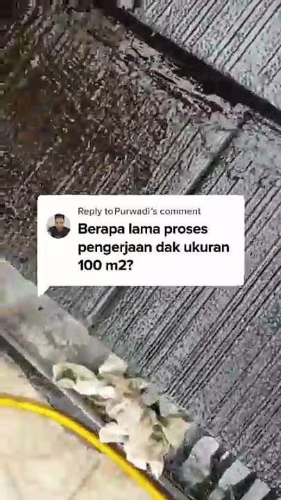 Berapa Lama Proses Pengerjaan Waterproofing Dak Ukuran 100 m2 | Harga Jasa Waterproofing Dak Beton