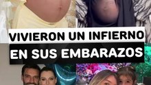 Famosas que vivieron un infierno en sus embarazos