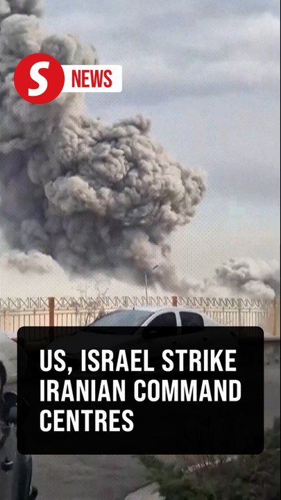 Thick smoke covers Tehran sky after US, Israel strike Iranian command centres