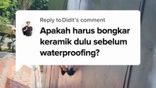 Apakah Harus Bongkar Keramik Dulu Sebelum Waterproofing | Jasa Waterproofing Dak Keramik