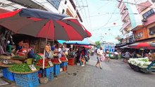 Produce Vendors on Bilbao Street in Tondo, Manila City, Philippines