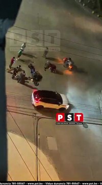 CONDUCTOR SE DA A LA FUGA TRAS ATROPELLAR A DOS MOTOCICLISTAS EN EL CUARTO ANILLO