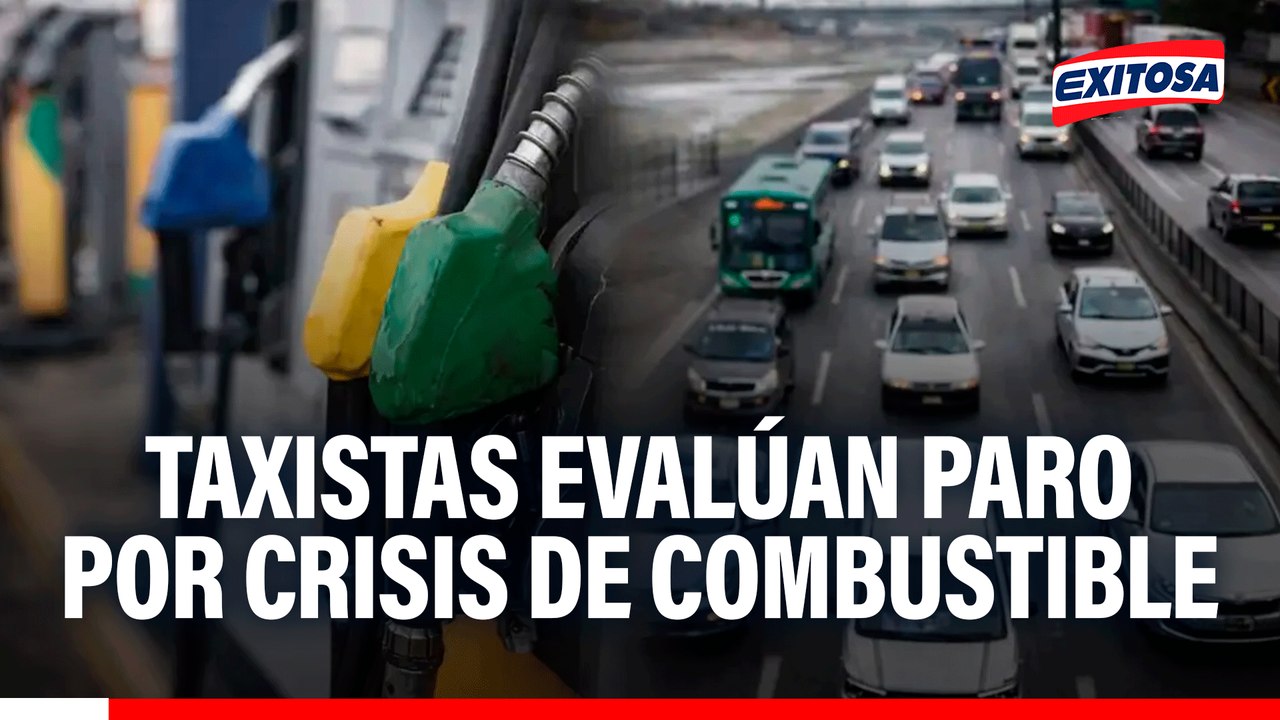 Taxistas evalúan acatar un paro por crisis de combustible y otros problemas que afectan al sector