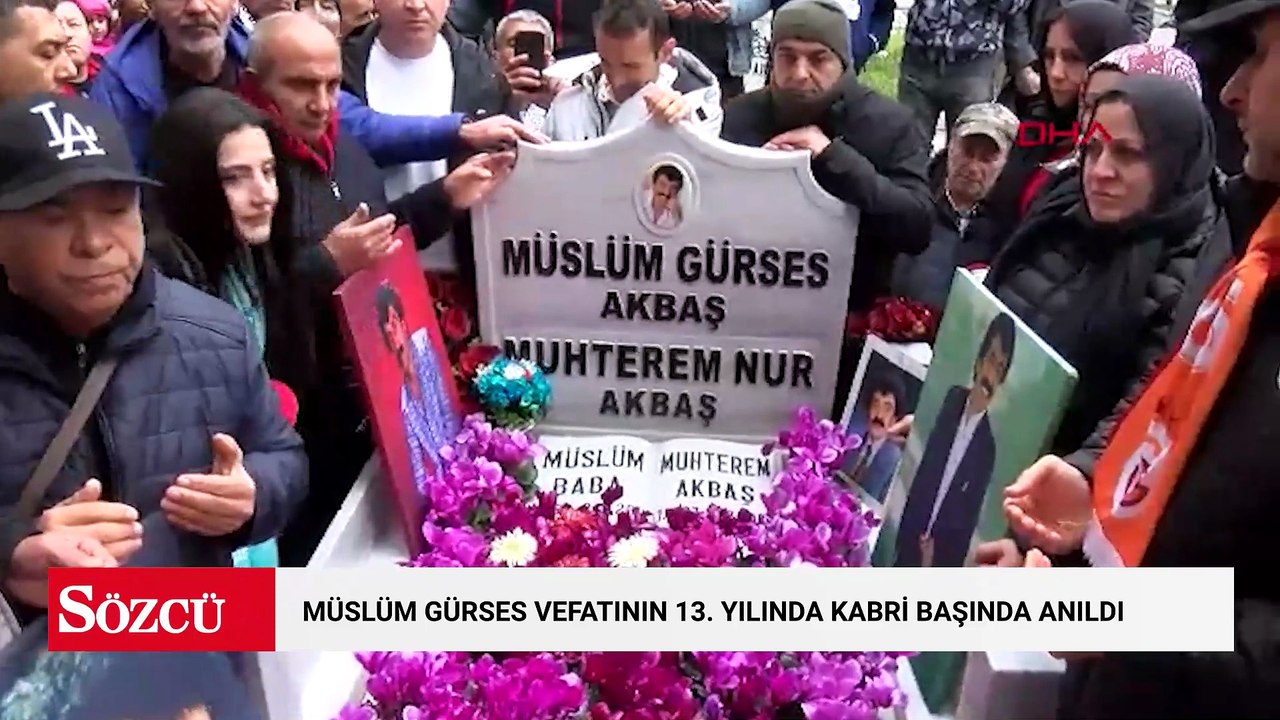 Müslüm Gürses ölümünün 13’üncü senesinde kabri başında dualarla anıldı