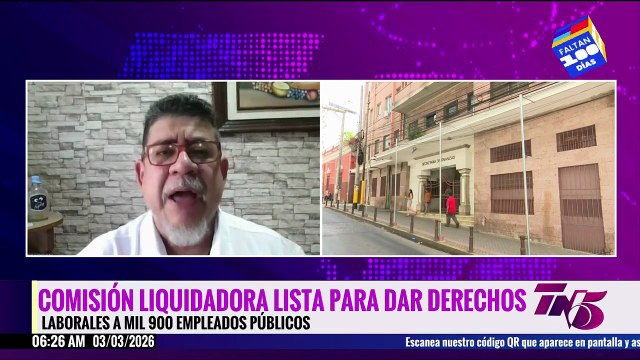 Comisión liquidadora está lista para dar derechos laborales a mil 900 empleados públicos.