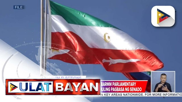 Panukalang iurong sa Setyembre ang Parliamentary elections sa BARMM, lusot na sa Senado | ulat ni Louisa Erispe