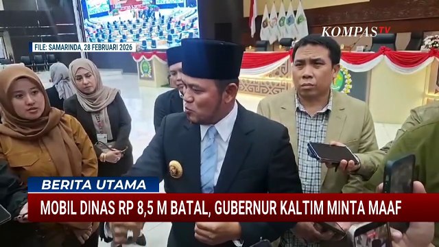 Dikritik soal Mobil Dinas Rp8,5 Miliar, Gubernur Kaltim Minta Maaf | BERUT