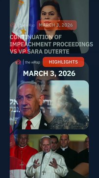 Today's headlines: Sara impeachment, war on Iran, conclave | The wRap | March 3, 2026